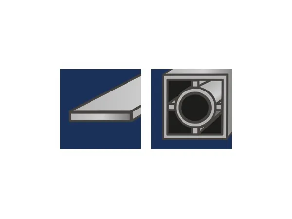 ARNTZ-Piktogramme: Blech, Aluminiumprofil