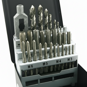 Handgewindebohrer-Satz HSS-G M3-M12, 28-teilig, in Rose-Box