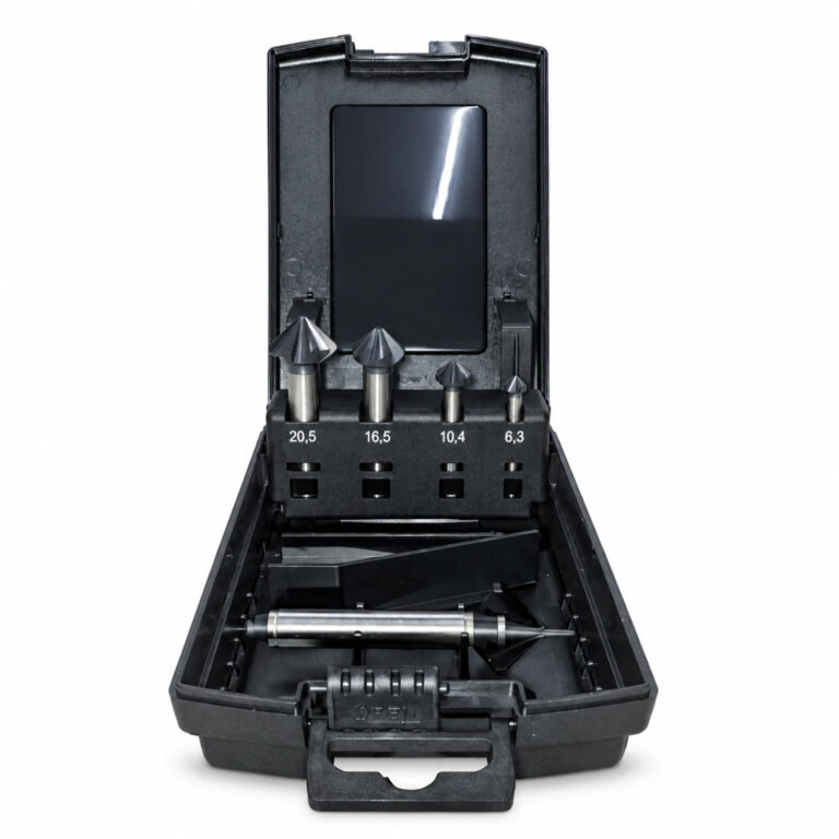 Kegelsenker-Set Fünfschneider HSS-Co5, 6-teilig, DIN 335, 90°