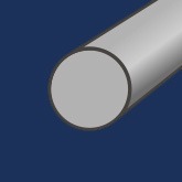 Geeignet für: Vollmaterial rund klein