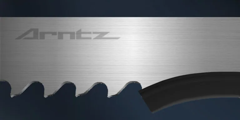 ARNTZ 458 X-FIT MAX Bi-Metall-Sägeband M42: Zahnung und Bandrücken