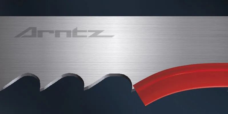 Arntz 531 SPRINT-PRO Bi-Metall-Sägeband M51: Zahnung und Bandrücken