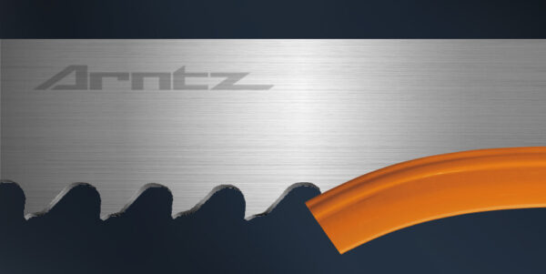 Arntz 557 X-PRO Bi-Metall-Sägeband M51: Zahnung und Bandrücken
