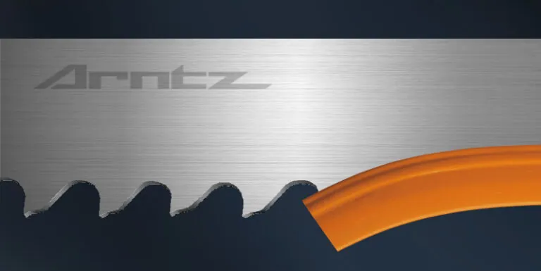 ARNTZ 557 X-PRO Bi-Metall-Sägeband M51: Zahnung und Bandrücken