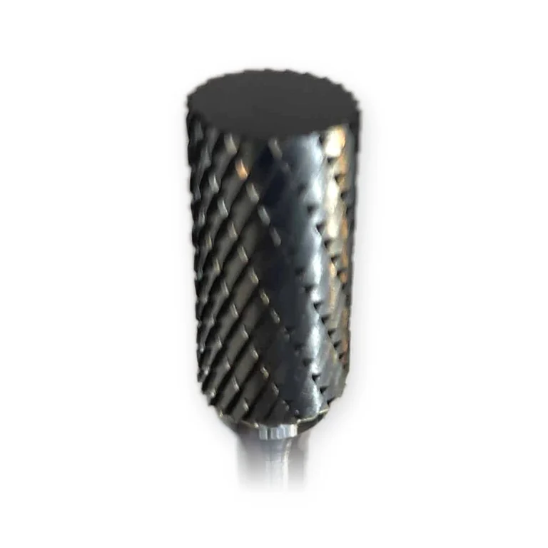 Hartmetall-Frässtift Form A Zylinder (ZYA) Ø 12 × 25 mm, Schaft 6 mm, Kreuzverzahnung